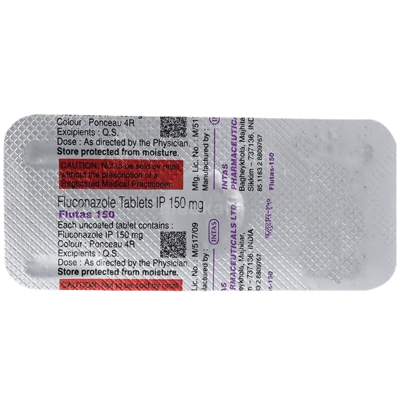 flutas 150mg tablet 1's